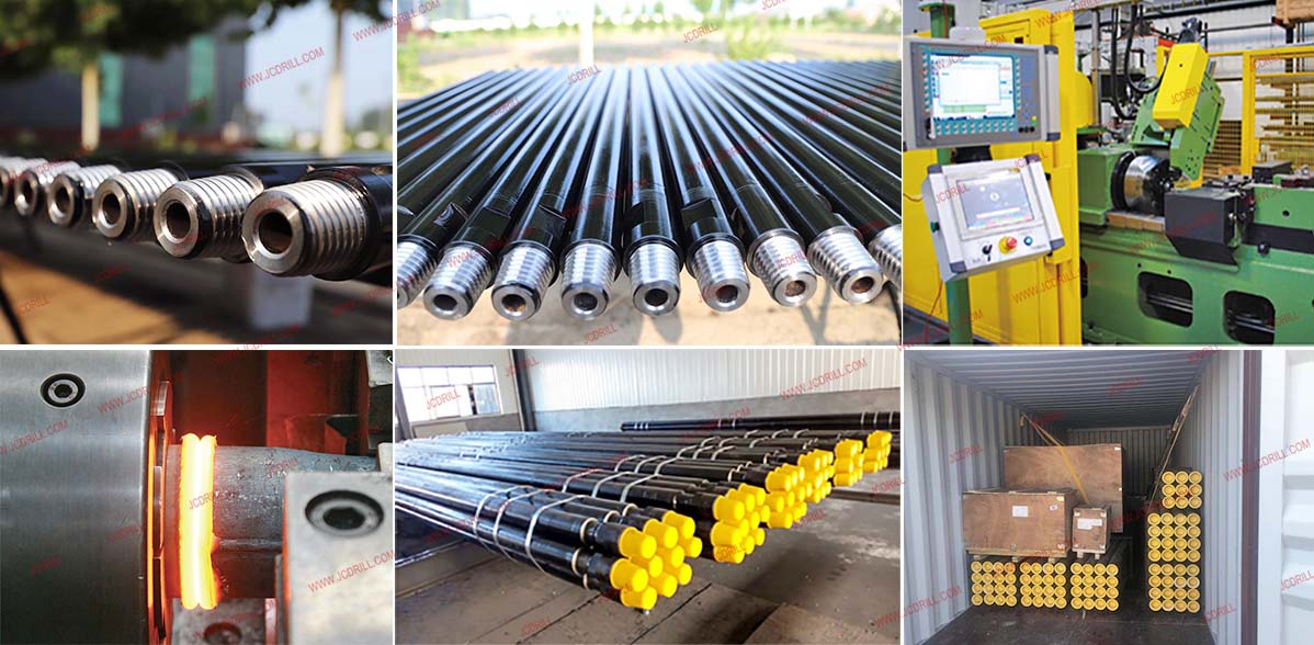 DTH Drill Pipes/Drill Rod For Mining Drill Rig With DTH Hammer DTH Drill Pipes/Drill Rod For Mining Drill Rig With DTH Hammer