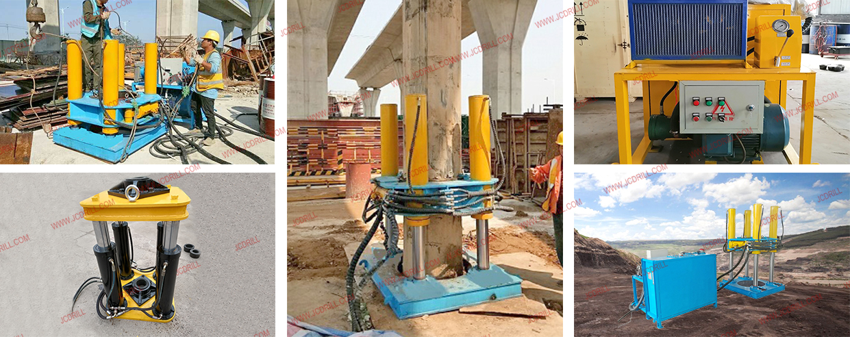 Hydraulic Pile Drawer Pulling Machine Post Puller Hydraulic Pile Drawer Pulling Machine Post Puller