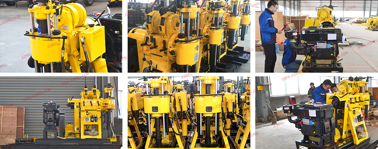 JXY180 Trailer Borehole Core Drilling Machine for Sale JXY180 Trailer Borehole Core Drilling Machine for Sale