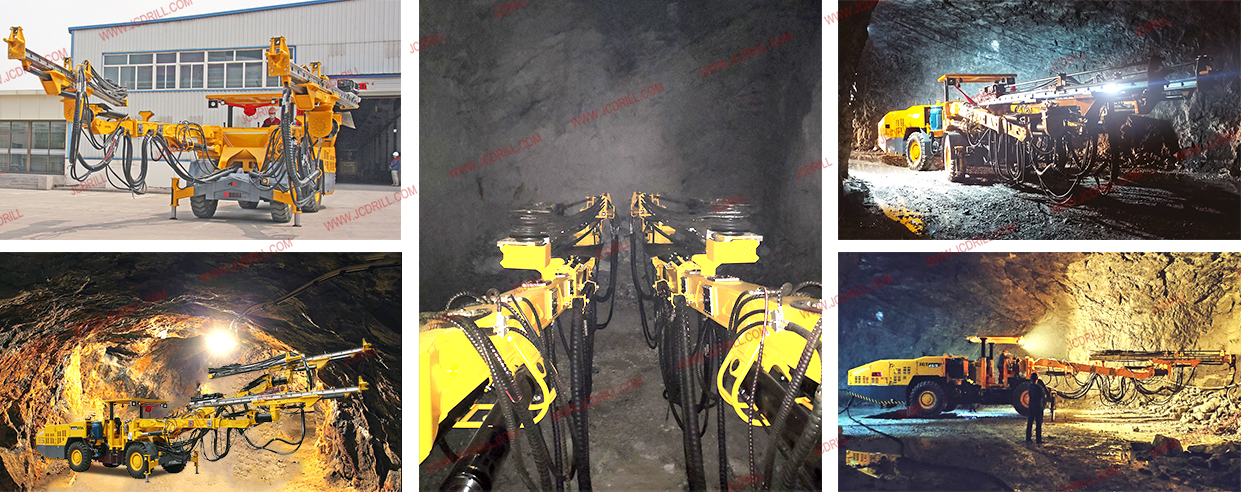 JCT45-2 Underground DTH Drilling Rig JCT45-2 Underground DTH Drilling Rig