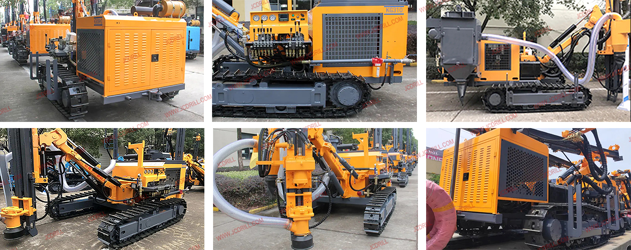 KG310 Rock Blasting Drilling Rig for Mining Quarry KG310 Rock Blasting Drilling Rig for Mining Quarry
