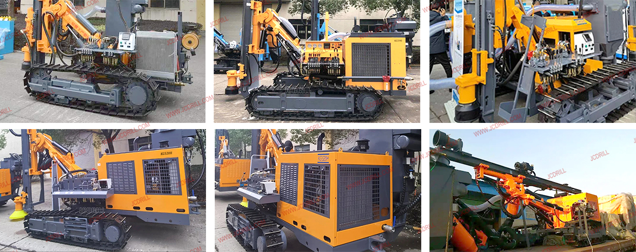 KG430SH Rock Drill Machine for Hard Rock Drilling KG430SH Rock Drill Machine for Hard Rock Drilling