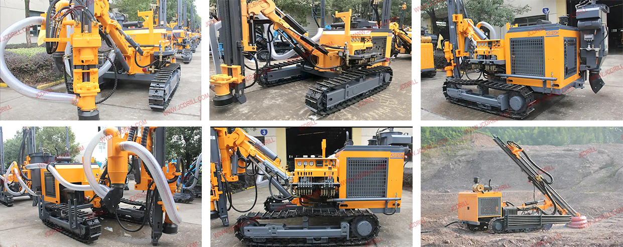 KG520 Geotechnical Down The Hole Drilling Rig for Rock Blasting KG520 Geotechnical Down The Hole Drilling Rig for Rock Blasting