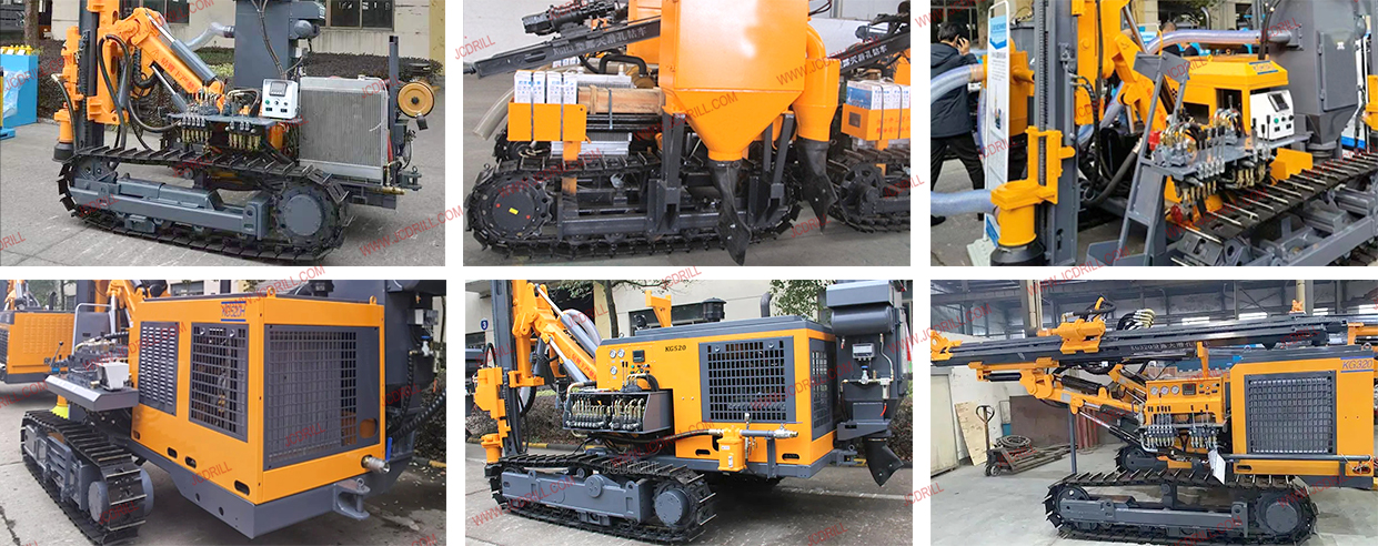 Kg610 Powerful Down The Hole Rock Blast Earth Drilling Machine Kg610 Powerful Down The Hole Rock Blast Earth Drilling Machine