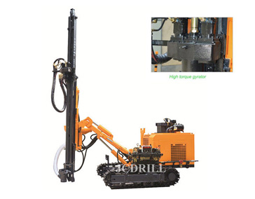 جهاز حفر هيدروليكي DTH للتفجير للصخور الصلبة