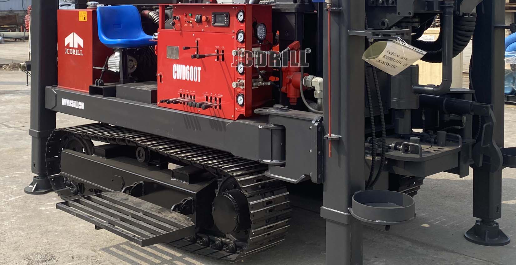 CWD600T Crawler Mounted Water Well Drilling Rig CWD600T Crawler Mounted Water Well Drilling Rig