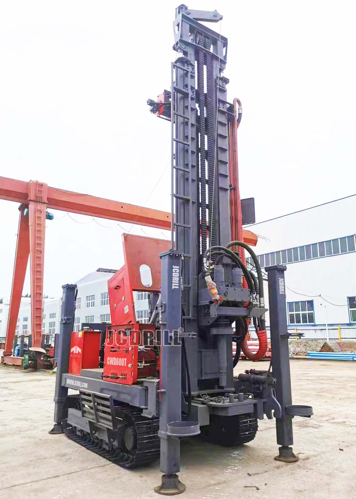 CWD600T Crawler Mounted Water Well Drilling Rig  CWD600T Crawler Mounted Water Well Drilling Rig