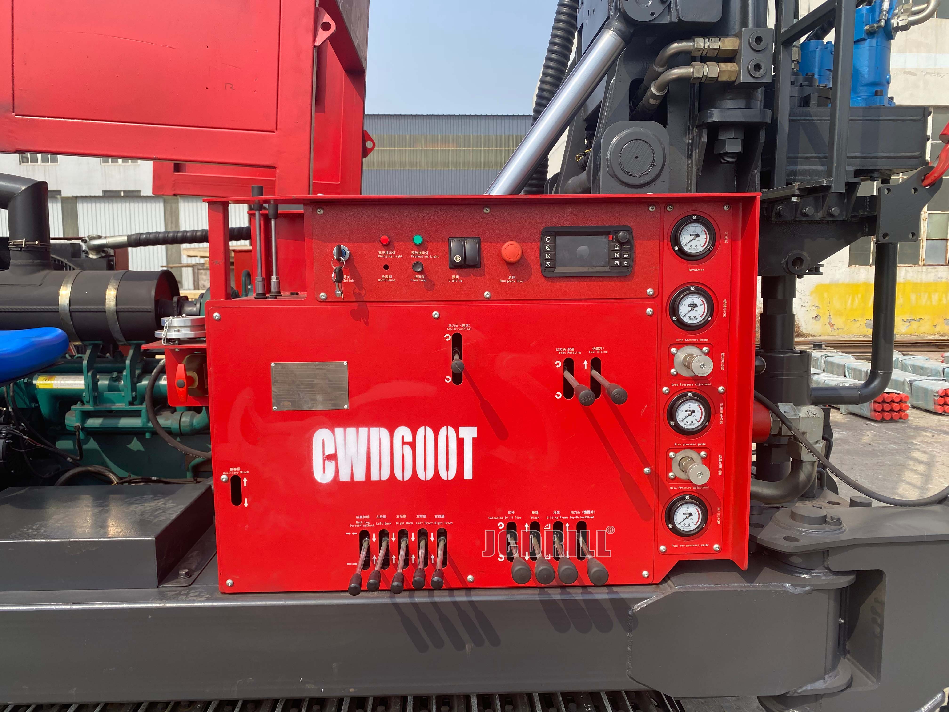 CWD600T Crawler Mounted Water Well Drilling Rig  CWD600T Crawler Mounted Water Well Drilling Rig