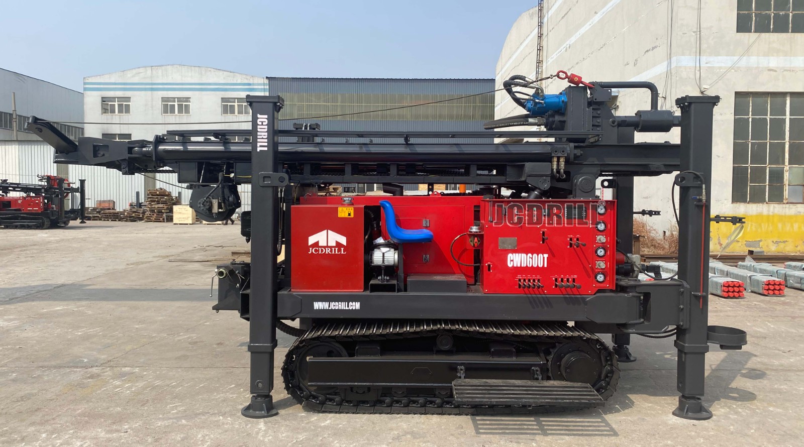 CWD600T Crawler Mounted Water Well Drilling Rig  CWD600T Crawler Mounted Water Well Drilling Rig
