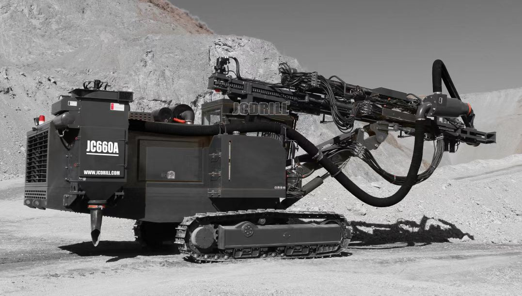 JCDRILL JC660A جهاز حفر التفجير الصخري المتكامل DTH JCDRILL JC660A جهاز حفر التفجير الصخري المتكامل DTH