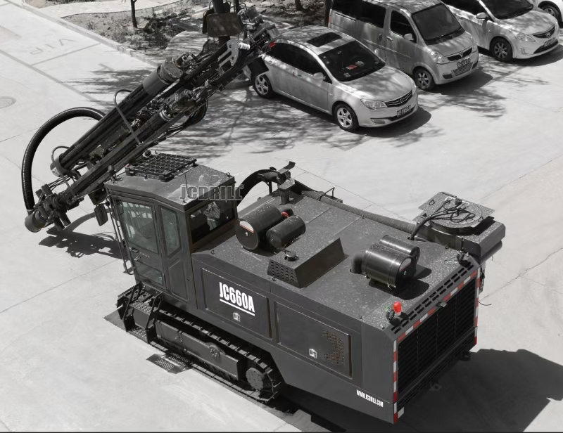 JCDRILL JC660A جهاز حفر التفجير الصخري المتكامل DTH JCDRILL JC660A جهاز حفر التفجير الصخري المتكامل DTH