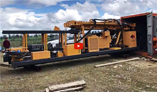 آلة حفر آبار المياه CSD600S بدون عجلات