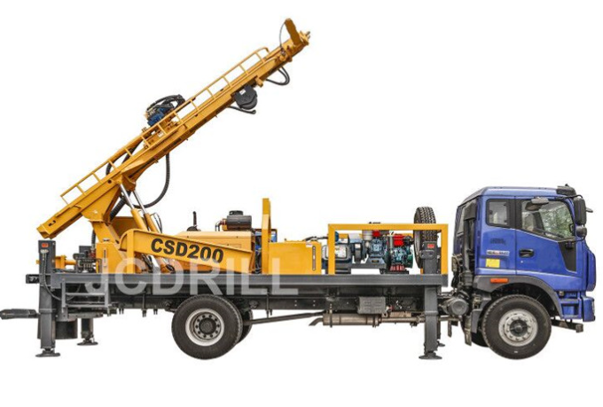 مزايا منصة حفر آبار المياه بالشاحنة