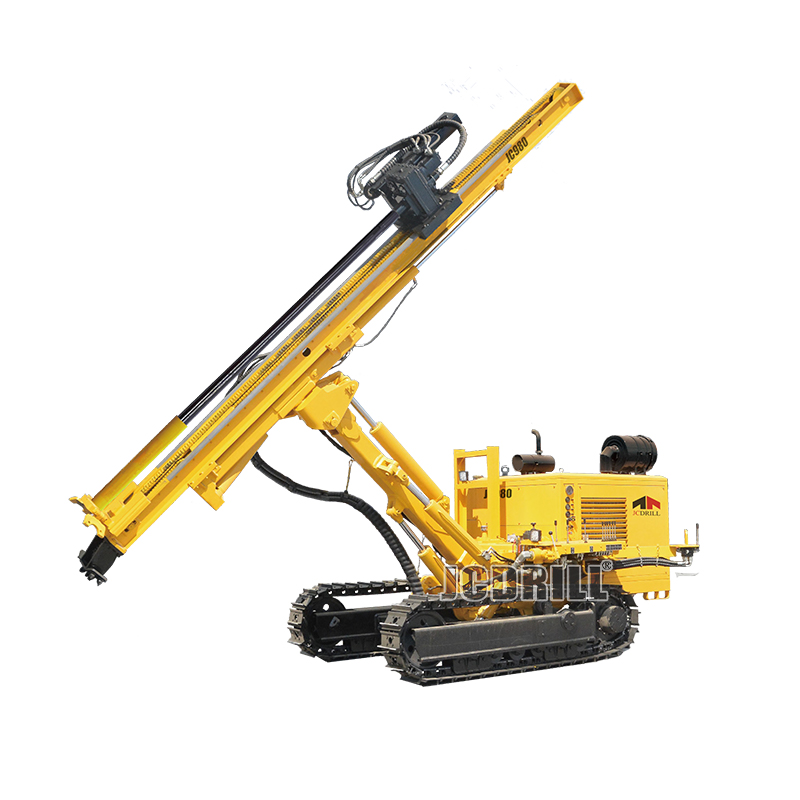 JC980 Hydraulic DTH Roجهاز حفر الصخور الهيدروليكي JC980 DTHck Blasting Drilling Rig