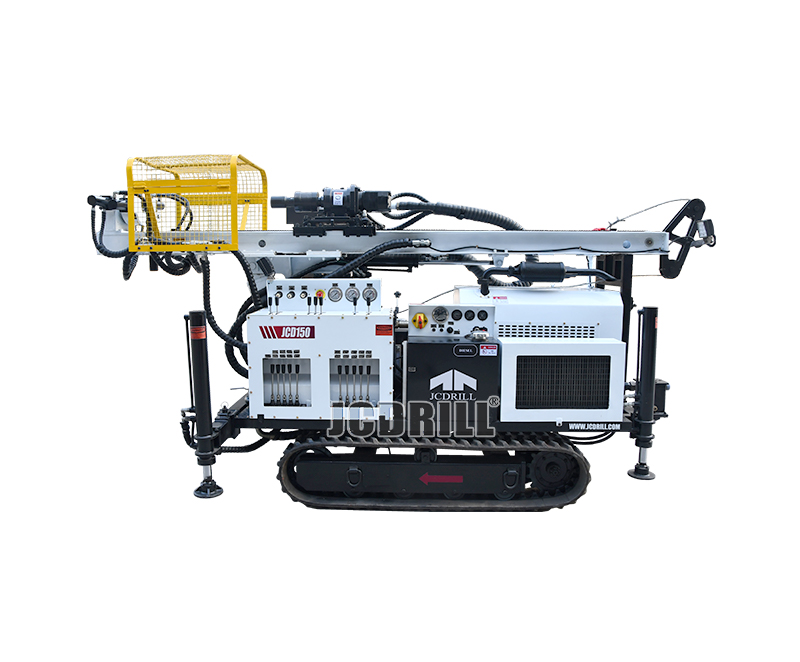 منصات حفر التعدين الهيدروليكية السطحية الماسية الزاحفة JCDRILL JCD150