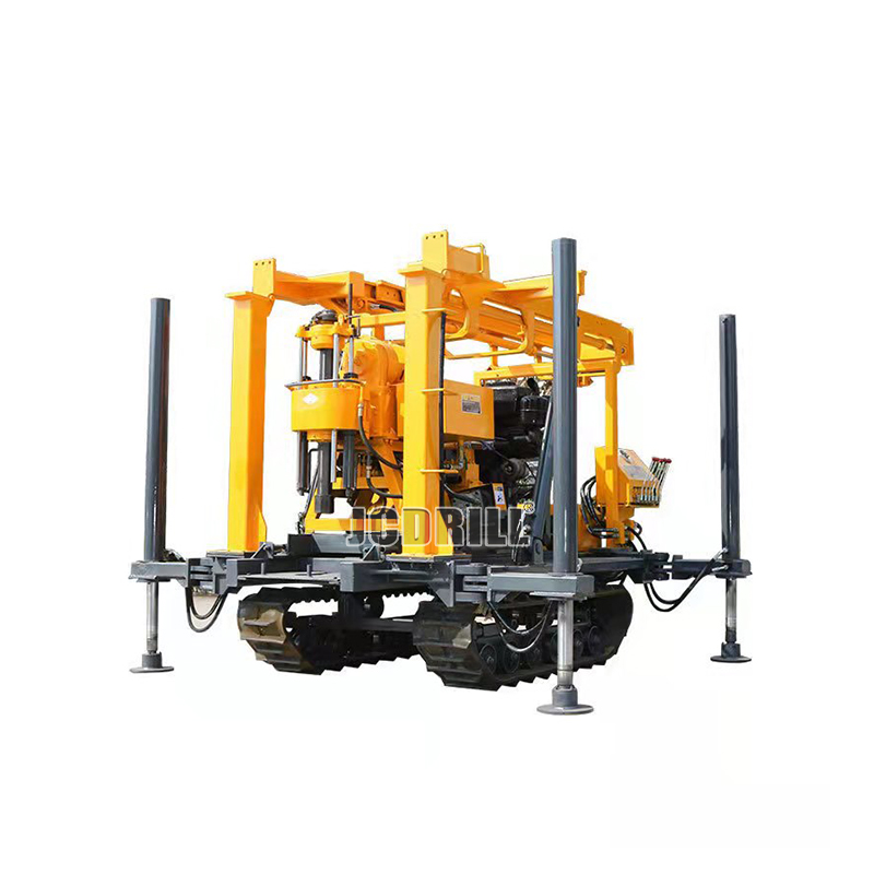 جهاز حفر الآبار المائية/الأساسية ذو الزاحف العمودي JXY200L