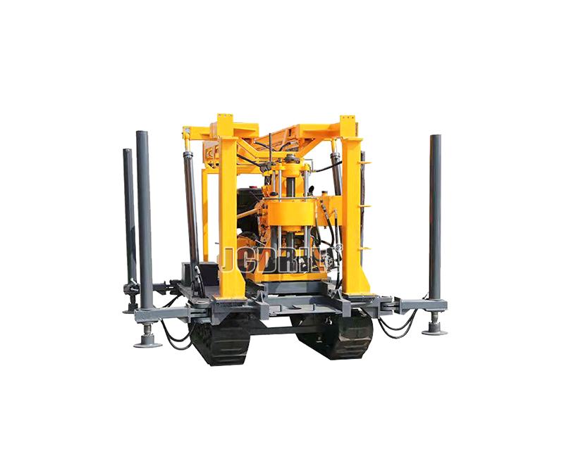 جهاز حفر الآبار المائية/الأساسية ذو الزاحف العمودي JXY200L