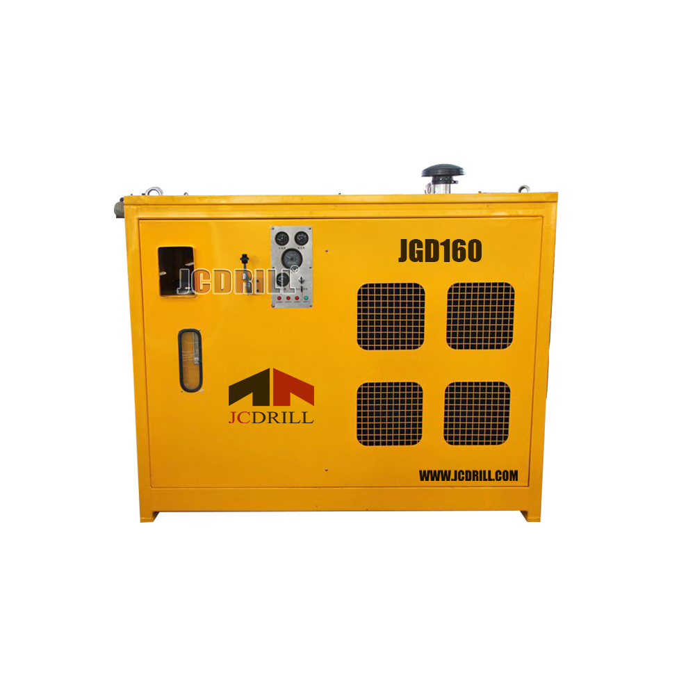 JGD160 Guided Auger Boring Pipe Jacking Drill Rig