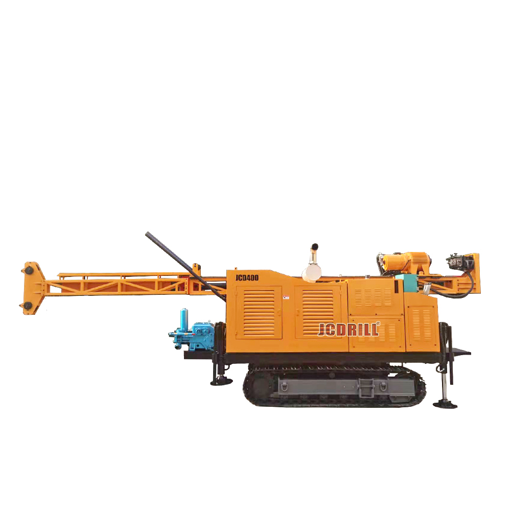 جهاز حفر استكشافي هيدروليكي لتعدين الذهب مثبت على مجنزرة JCD400 بكفاءة عالية في أخذ العينات السلكية
